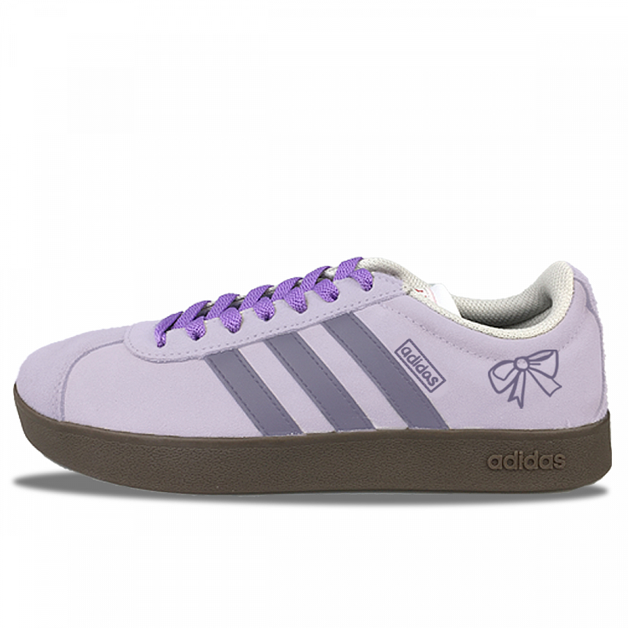 Adidas Neo VL Court 2.0 Anti-Slip Wear-Resistant Low-Top Skateboard Shoes Unisex Purple купить в интернет-магазине Yoocart с быстрой доставкой по России.