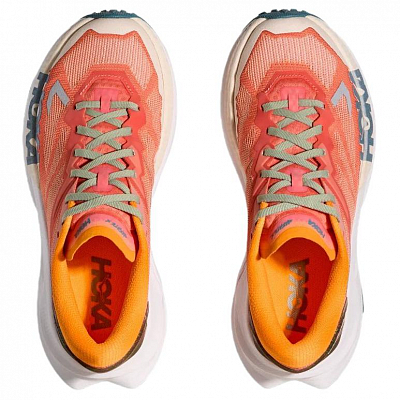 HOKA ONE ONE Anti Slip Wear Resistant Low Top Casual Running Shoes Women's Orange
