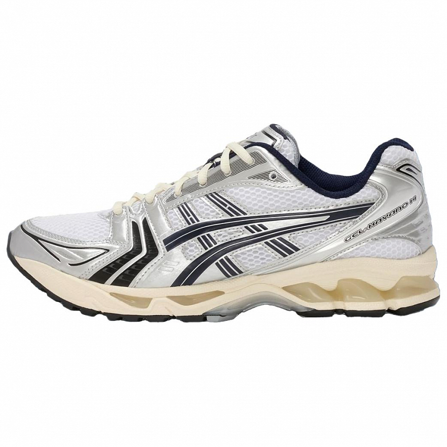 JJJJound x Asics Gel Kayano 14 Low Top Casual Running Shoes Unisex White Silver Black купить в интернет-магазине Yoocart с быстрой доставкой по России.