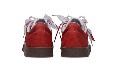 Adidas Neo VL Court 2.0 Skateboard Shoes Unisex Low Top Red White