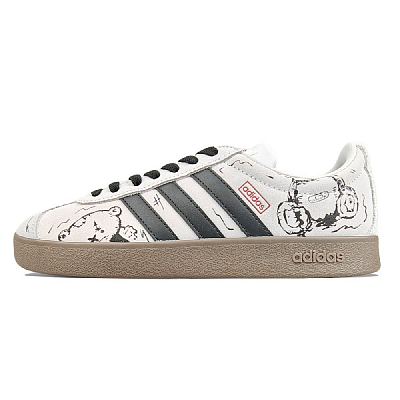 Adidas Neo VL Court 2.0 Slip Resistant, Abrasion Resistant, Lightweight Low Top Skateboard Shoes Unisex Gray