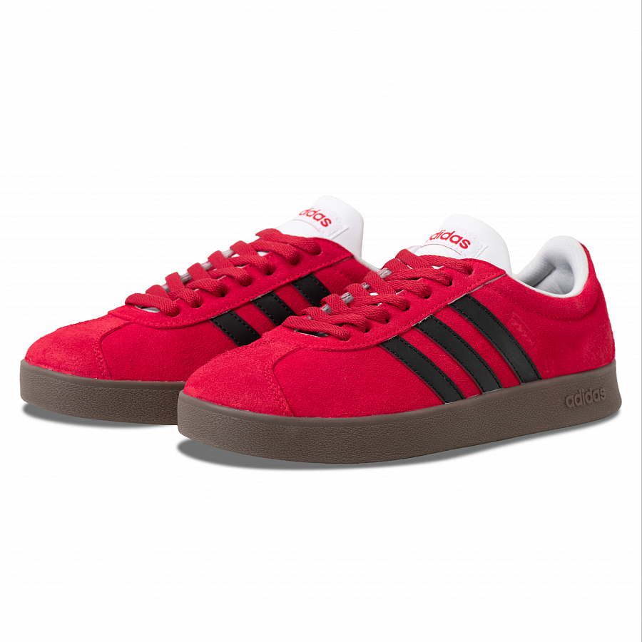 Adidas Neo VL Court 2.0 Anti Slip Wear Resistant Low Top Skateboard Shoes Unisex Red Black купить в интернет-магазине Yoocart с быстрой доставкой по России.