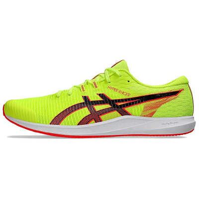 Asics HYPER RACER Low Top Long Distance Running Shoes Men's Yellow