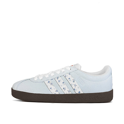Adidas Neo VL Court 2.0 Dream Of Lily Of The Valley Low Top Skateboard Shoes Unisex Blue White