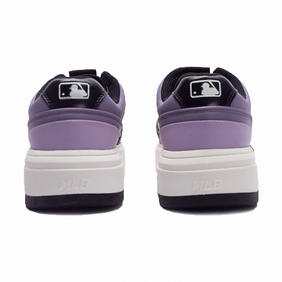 MLB Chunky Liner Skateboard Shoes Unisex Low-Top White/Purple/Black