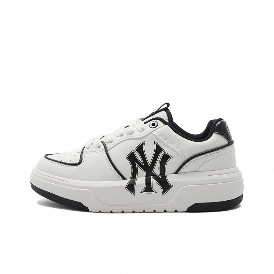 MLB Chunky Liner Skateboard Shoes Unisex Low-Top White/Purple/Black