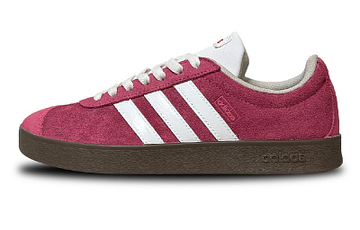 Adidas Neo VL Court Lifestyle Abrasion Resistant Low Top Skateboard Shoes Unisex Red White