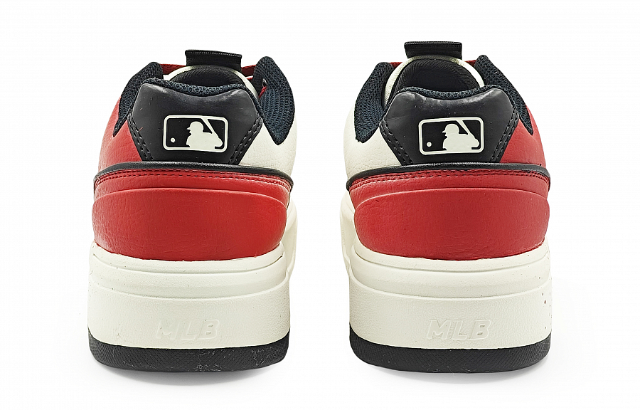 MLB Chunky Liner Low Top Skateboard Shoes Unisex Red White