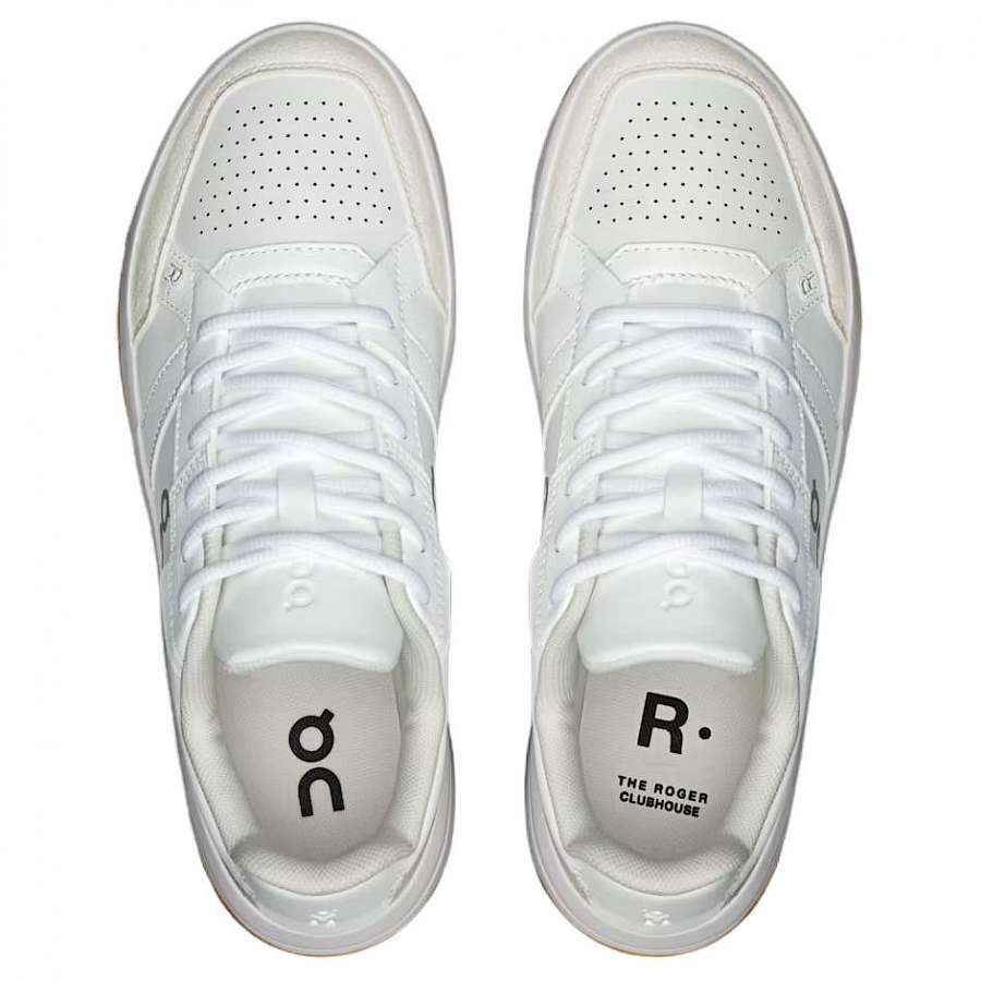 On The Roger Clubhouse White Ivory Gum Women's