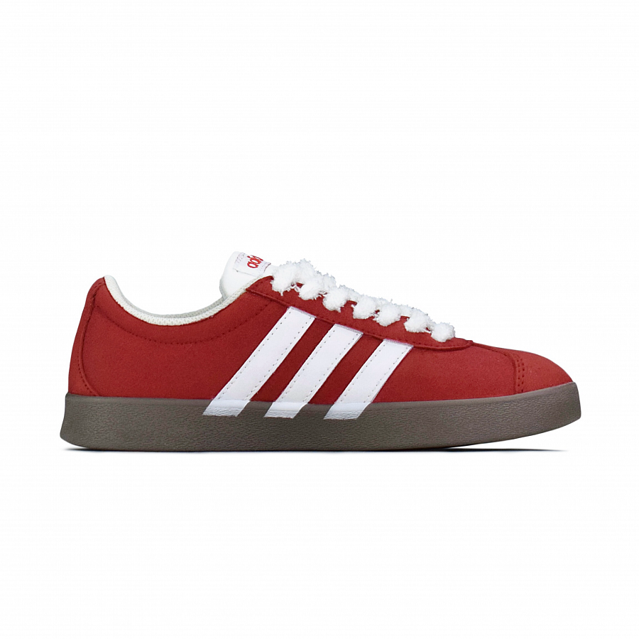 Adidas Neo VL Court 2.0 Low Top Skateboard Shoes Unisex Brick Red купить в интернет-магазине Yoocart с быстрой доставкой по России.