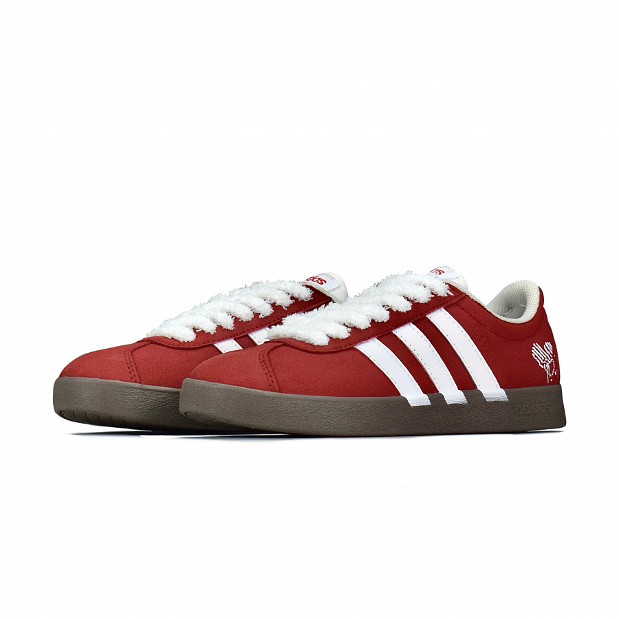 Adidas Neo VL Court 2.0 Low Top Skateboard Shoes Unisex Brick Red купить в интернет-магазине Yoocart с быстрой доставкой по России.