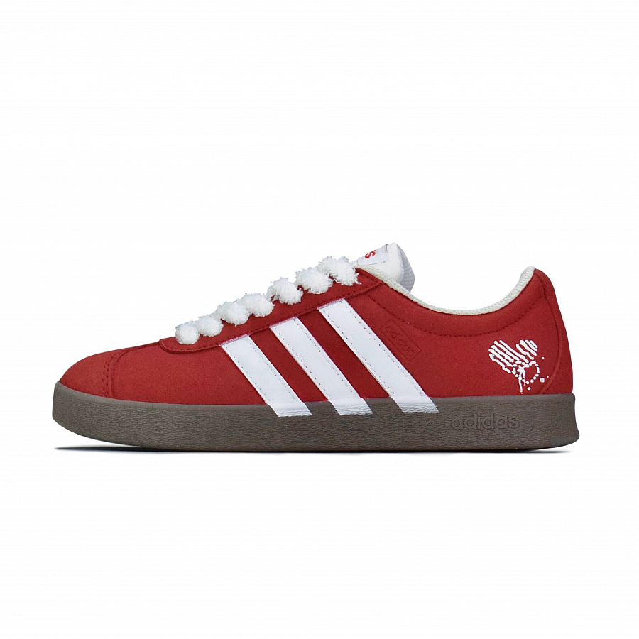 Adidas Neo VL Court 2.0 Low Top Skateboard Shoes Unisex Brick Red купить в интернет-магазине Yoocart с быстрой доставкой по России.