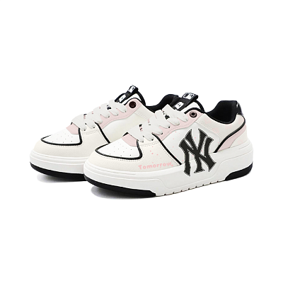 MLB Chunky Liner Skateboard Shoes Unisex Low Top Ecru