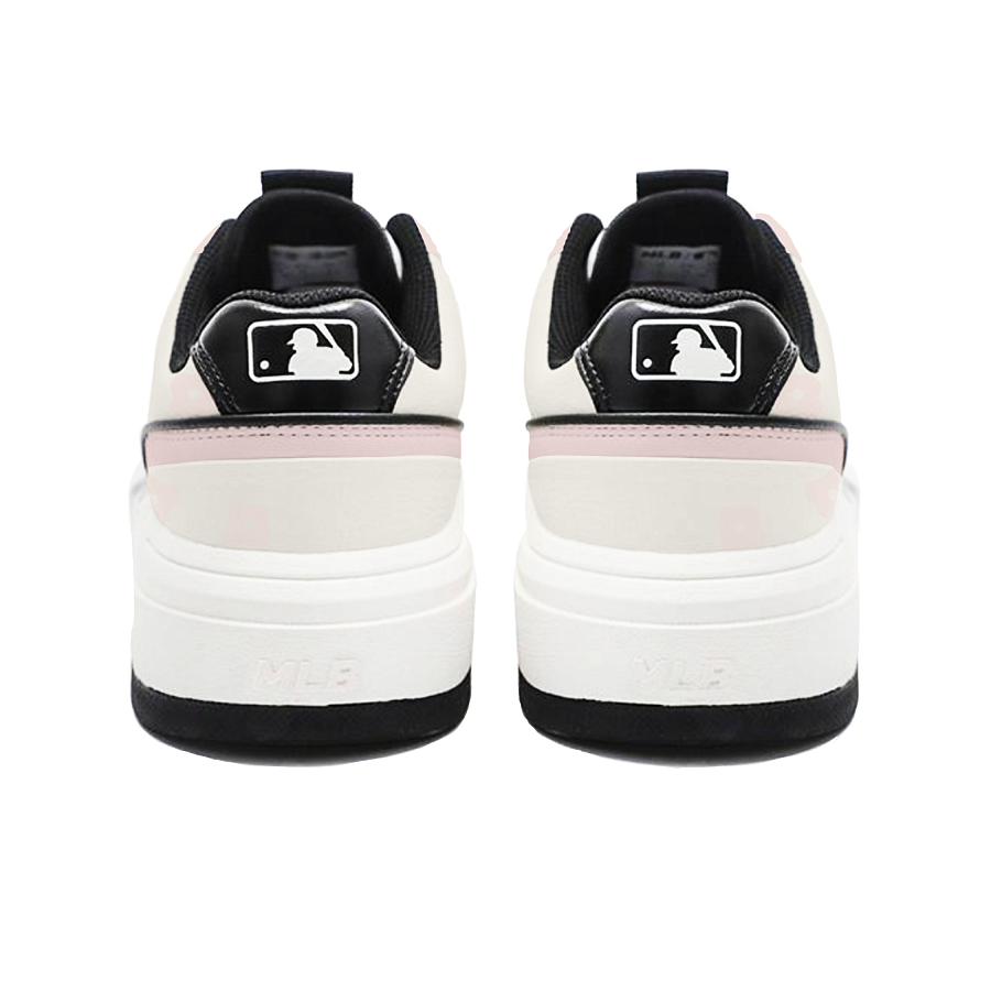 MLB Chunky Liner Skateboard Shoes Unisex Low Top Ecru