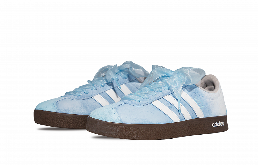 Adidas Neo VL Court Lifestyle Sea Blue Cloud Yarn Anti Slip Wear Resistant Low Top Skateboard Shoes Unisex Light Blue купить в интернет-магазине Yoocart с быстрой доставкой по России.