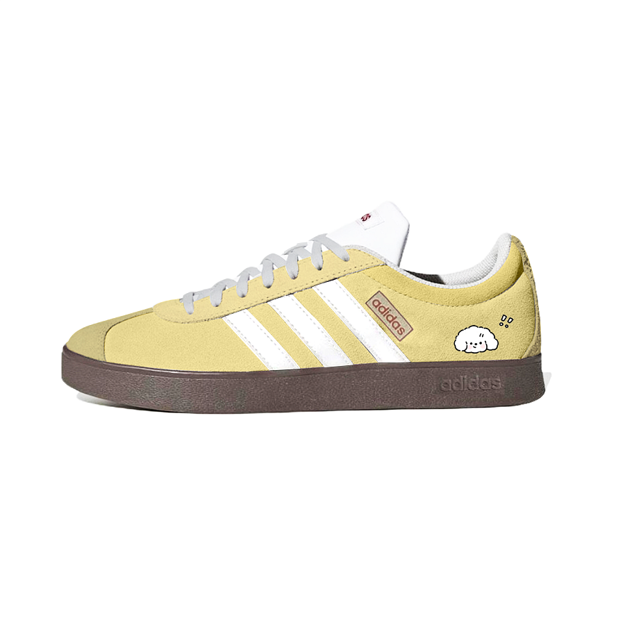 Adidas Neo VL Court 2.0 Skateboard Shoes Unisex Low Top Yellow купить в интернет-магазине Yoocart с быстрой доставкой по России.