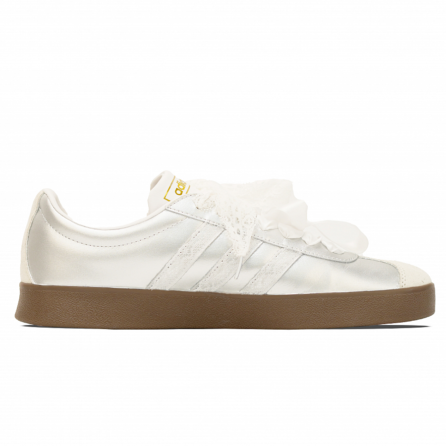 Adidas Neo VL Court 2.0 Slip Resistant Low Top Skateboard Shoes Unisex Silver White купить в интернет-магазине Yoocart с быстрой доставкой по России.
