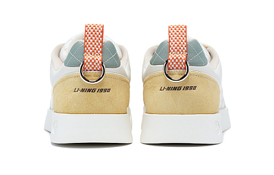 LI-NING 1990 Wind Chimes 2 Lightweight Anti-Slip Low-Top Skateboard Shoes Women's Skateboard Shoes