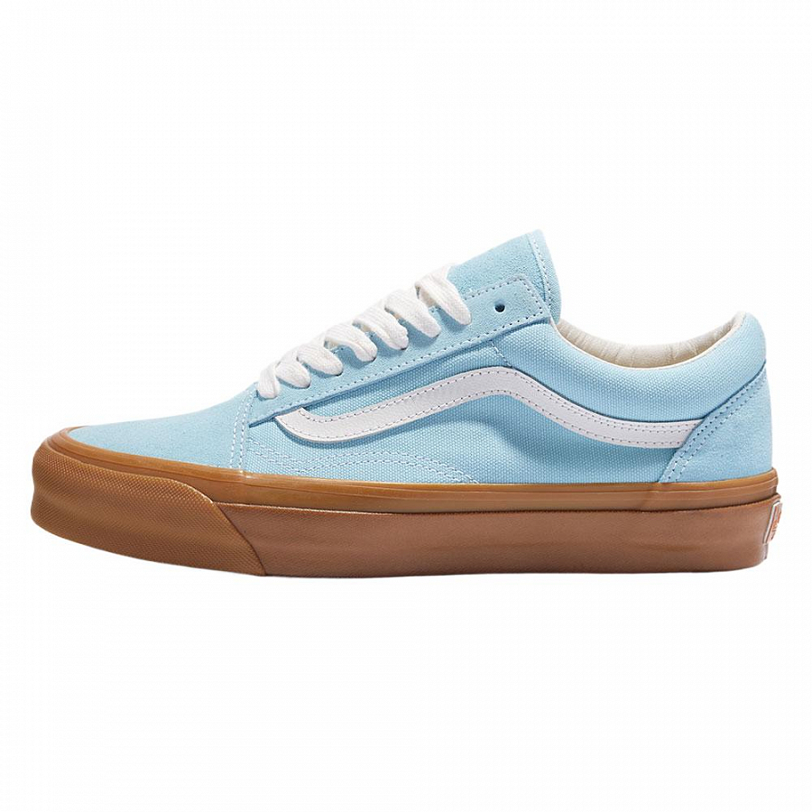 Vans LX OLD SKOOL Low Top Skateboard Shoes Unisex Light Blue купить в интернет-магазине Yoocart с быстрой доставкой по России.