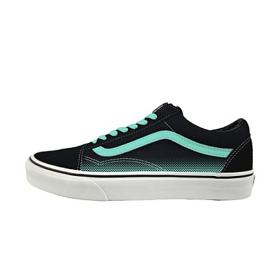 Vans Old Skool Low Top Skateboard Shoes Unisex Black White
