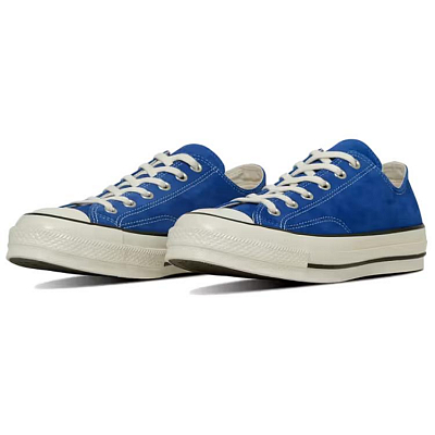 Converse All Star Anti Slip Wear Resistant Low Top Skateboard Shoes Unisex Blue