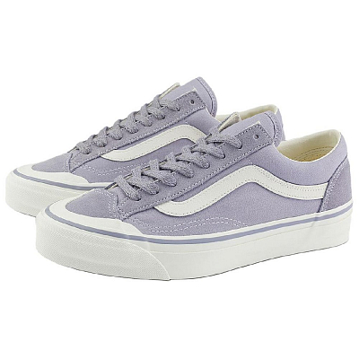 Vans Old Skool Reissue 136 Anti Slip Wear Resistant Low Top Skateboard Shoes Unisex Purple