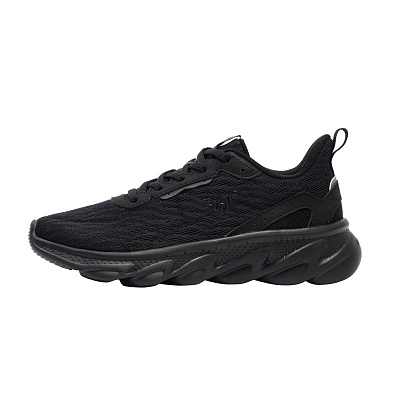 361° Breathable And Lightweight Low Top Running Shoes Women's Obsidian Black
