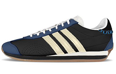 Adidas Originals COUNTRY OG Slip Resistant Low Top Casual Shoes Unisex Blue