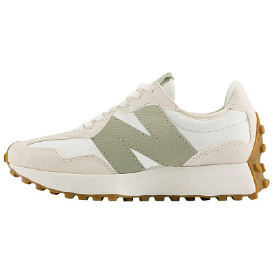 New Balance 327 Linen Sea Salt Olivine Women's