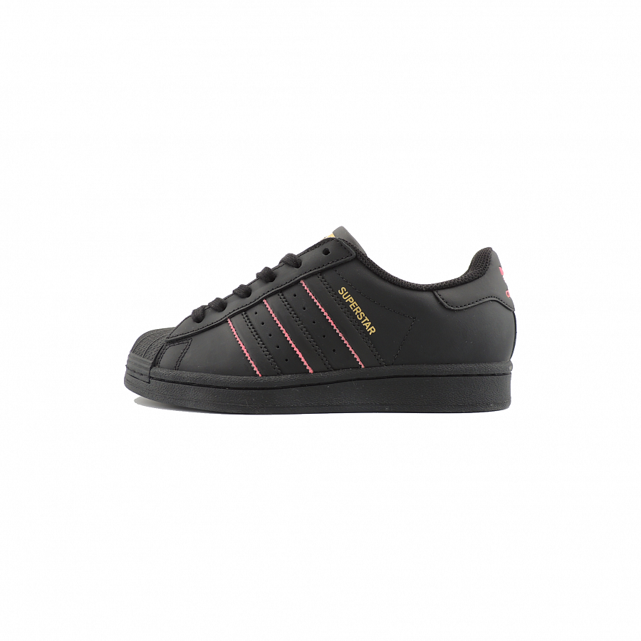 Adidas Originals SUPERSTAR Cherry Blossom Whispers Slip Resistant Low Top Skateboard Shoes Unisex Black Pink купить в интернет-магазине Yoocart с быстрой доставкой по России.