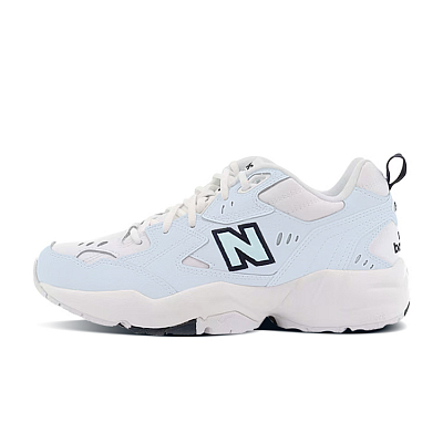 New Balance NB 608 Anti Slip Wear Resistant Low Top Training Shoes Women's White Blue