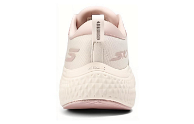 Skechers GO RUN SUPERSONIC MAX Cushioning, Wear Resistant Low Top Running Shoes Women's Brown Pink