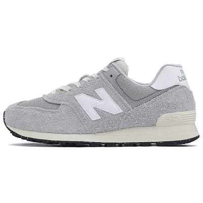 New Balance 574 Concrete White Angora