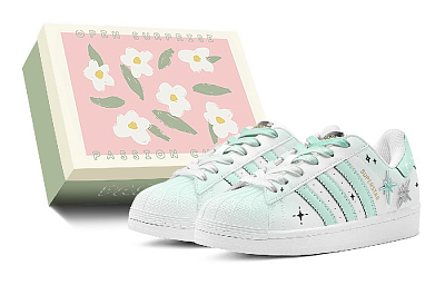 Adidas Originals Superstar Skateboard Shoes Unisex Low-Top White