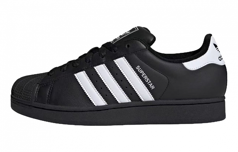 Adidas Originals Superstar 2 Anti Slip Wear Resistant Low Top Skateboard Shoes Unisex Black Pink купить в интернет-магазине Yoocart с быстрой доставкой по России.