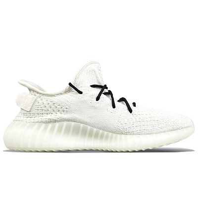 Adidas Originals Yeezy Boost 350 V2 Abrasion Resistant Low Top Casual Shoes Unisex White Blue