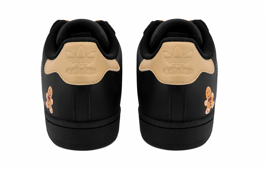 Adidas Originals SUPERSTAR Abrasion Resistant Low Top Skateboard Shoes Unisex Black Brown купить в интернет-магазине Yoocart с быстрой доставкой по России.