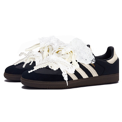 Adidas Originals SAMBA OG Low Top Skateboard Shoes Unisex Ecru