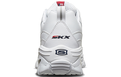 Skechers Energy Daddy Shoes 'White Blue Red'