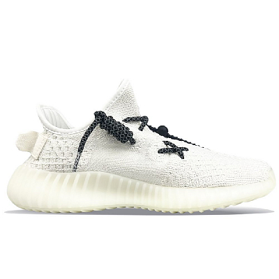 Adidas Originals Yeezy Boost 350 V2 Abrasion Resistant Low Top Casual Shoes Unisex White