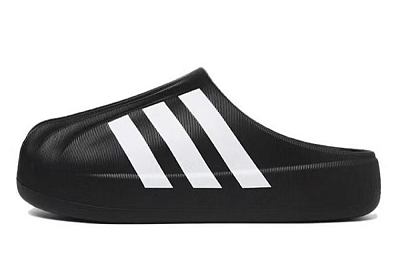 Adidas Originals AdiFOM SUPERSTAR MULE Slip Resistant Closed Toe Slippers Unisex Black Red Yellow