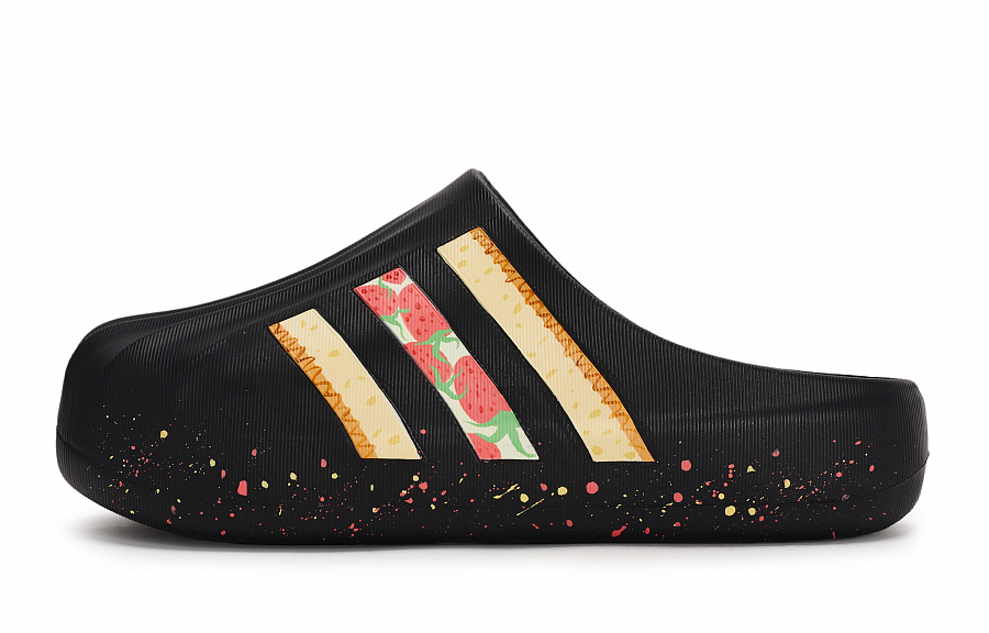 Adidas Originals AdiFOM SUPERSTAR MULE Slip Resistant Closed Toe Slippers Unisex Black Red Yellow купить в интернет-магазине Yoocart с быстрой доставкой по России.