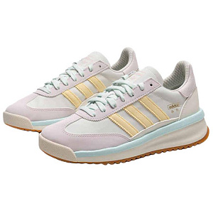 Adidas Originals SL 72 Anti Slip Wear Resistant Low Top Casual Shoes Women's White Pink 1 3410875