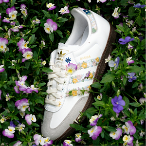 Juice x Adidas Originals SAMBA OG Low Top Skateboard Shoes Unisex White 1 3410896