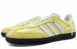 Adidas Originals SAMBA OG Lemon Summer Slip Resistant Low Top Skateboard Shoes Unisex Lemon 1 3410928