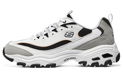 Skechers Dlites 1.0 'Black White Grey'