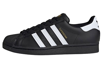 Adidas Originals SUPERSTAR Low Top Skateboard Shoes Unisex Black