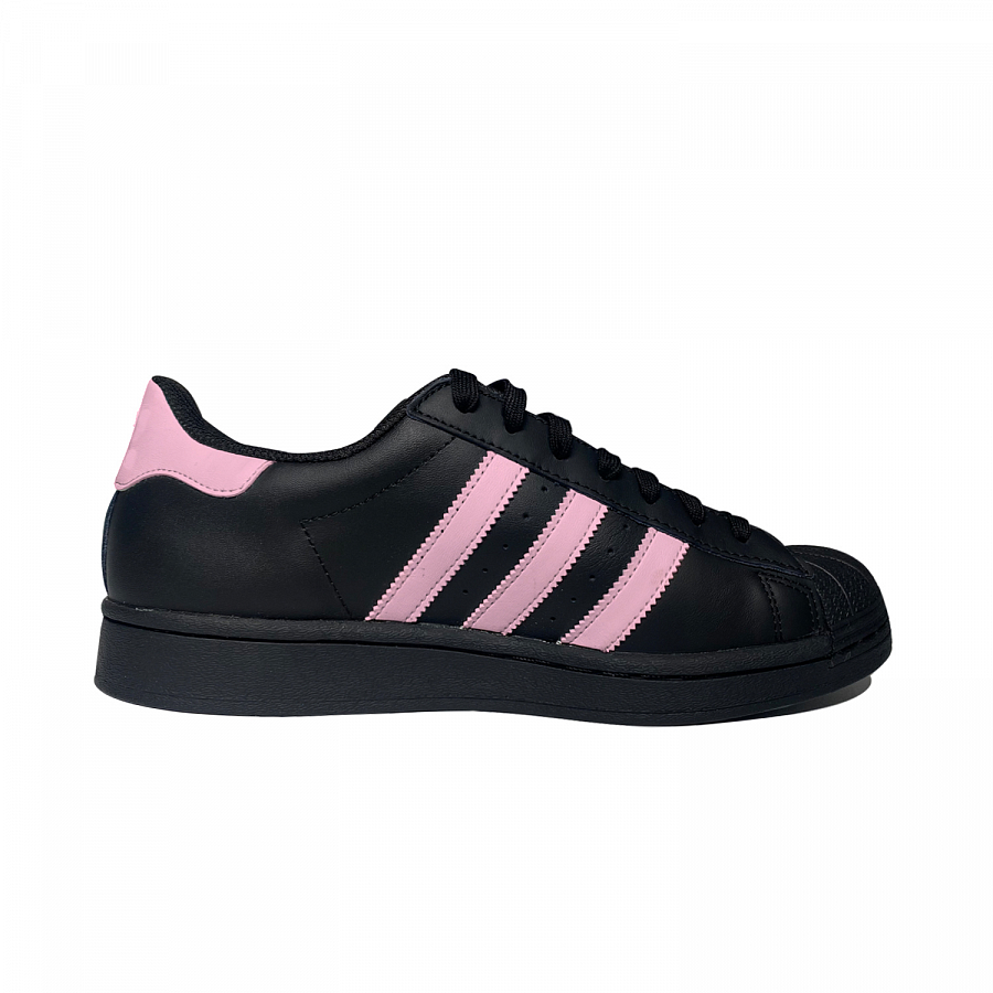 Adidas Originals SUPERSTAR Low Top Skateboard Shoes Unisex Black Pink купить в интернет-магазине Yoocart с быстрой доставкой по России.