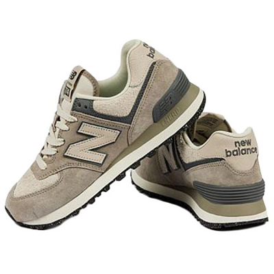 New Balance NB 574 Low Top Casual Shoes Women's Light Brown