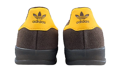 Adidas Originals GAZELLE INDOOR Low-Top Skateboard Shoes Unisex Yellow Brown